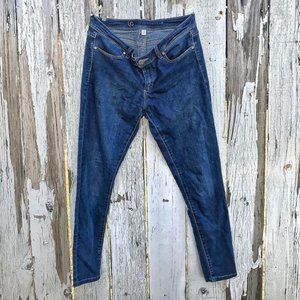 Women's Lauren Conrad blue skinny jeans Size 10